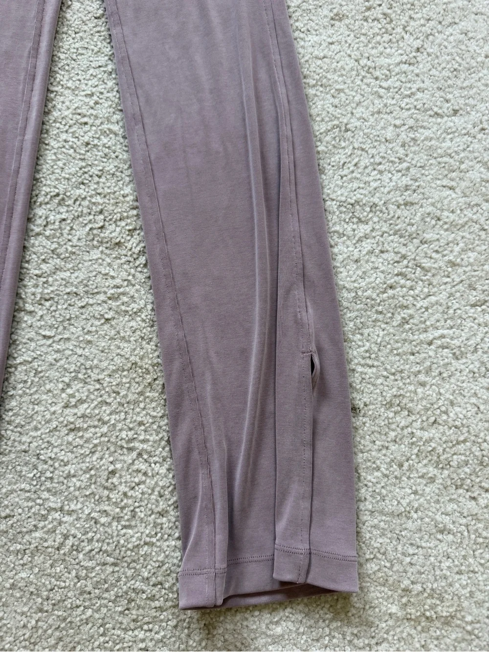 New Lululemon Lilac Drapey Softstreme Flared Pant wide leg